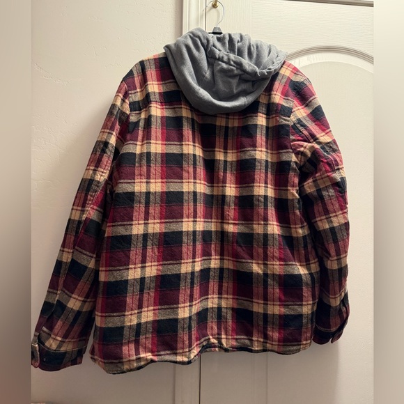 Levi's Red and Black Sherpa Jacket - Picture 3 of 3